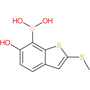 6-hydroxy-2-(methylthio)benzothiophene-7-boronic acid