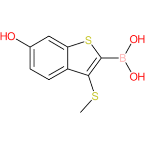 6-hydroxy-3-(methylthio)benzothiophene-2-boronic acid