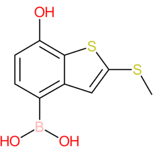 7-hydroxy-2-(methylthio)benzothiophene-4-boronic acid