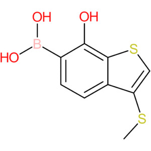 7-hydroxy-3-(methylthio)benzothiophene-6-boronic acid