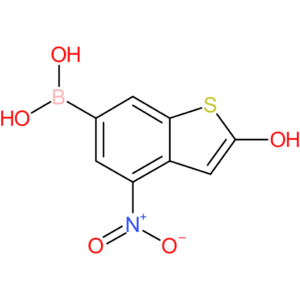 2-hydroxy-4-nitrobenzothiophene-6-boronic acid