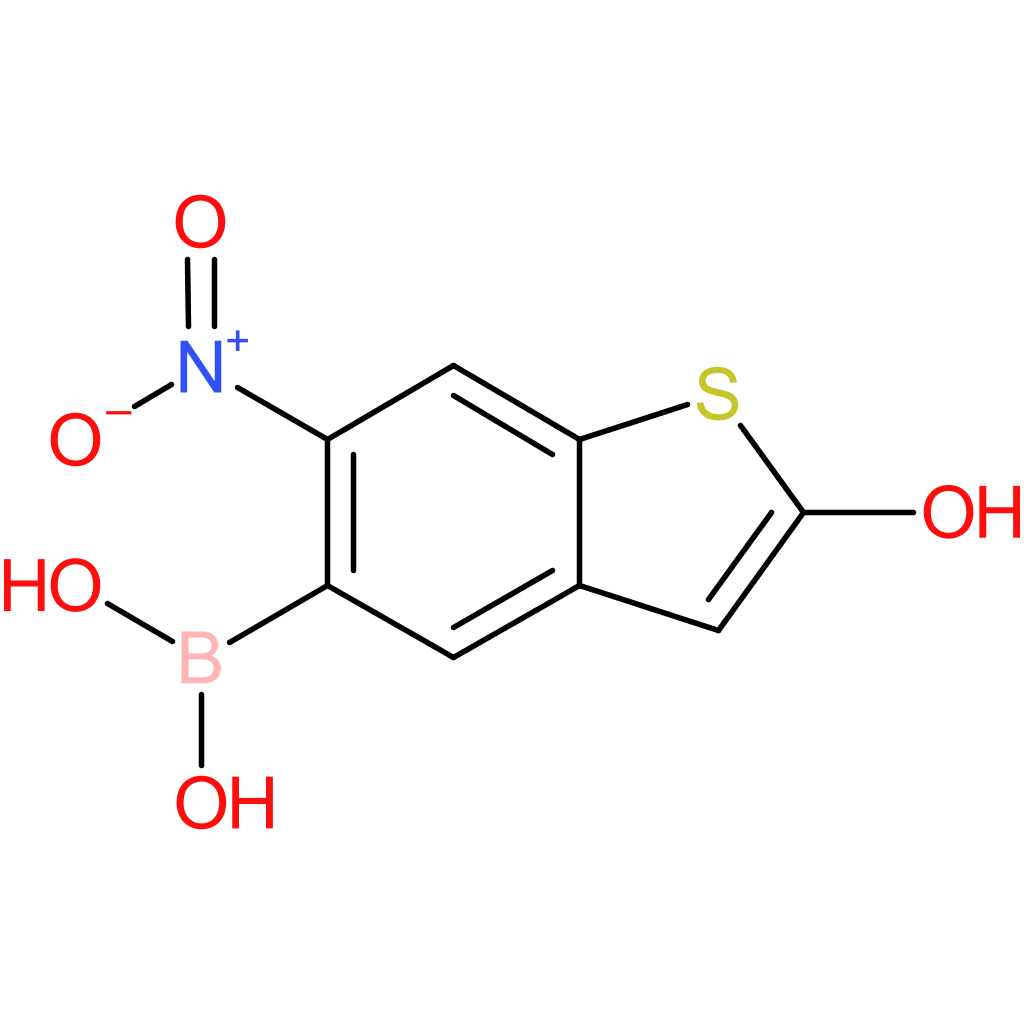 2-hydroxy-6-nitrobenzothiophene-5-boronic acid