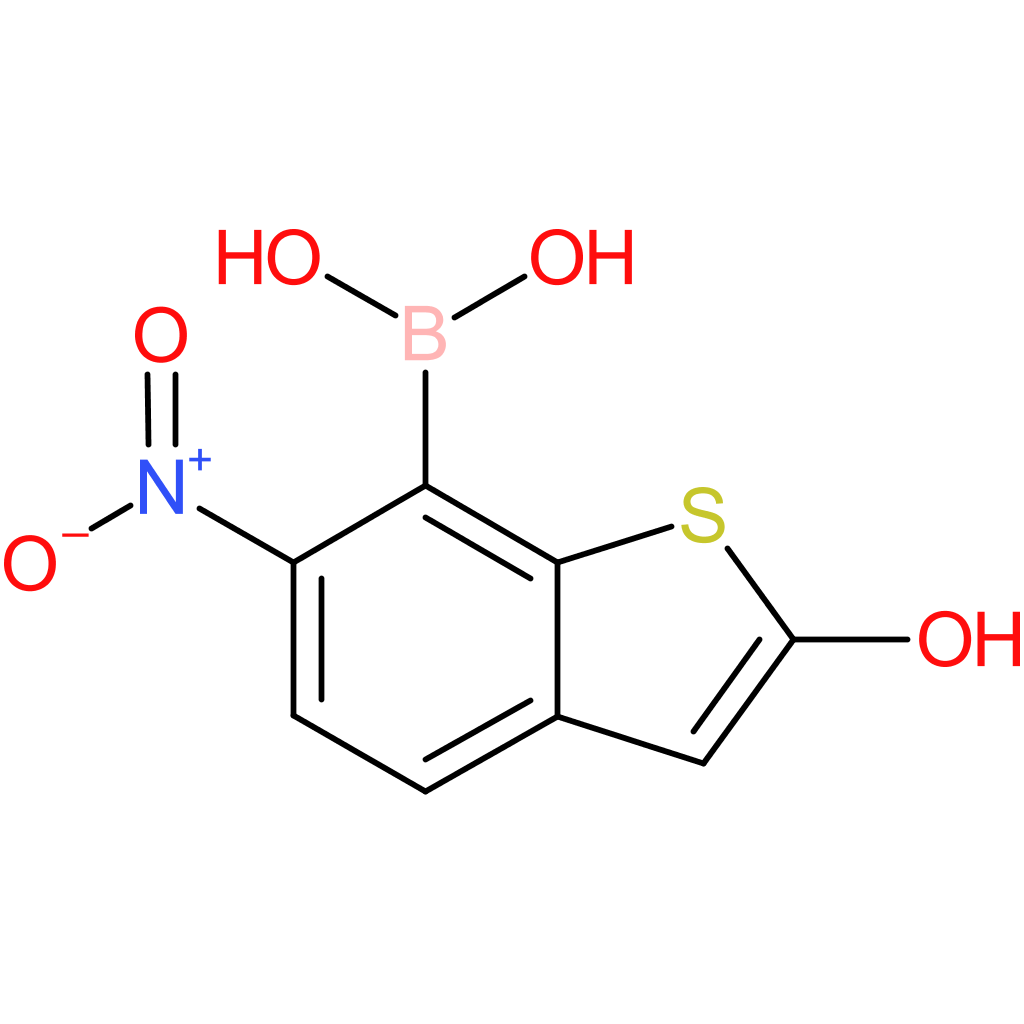 2-hydroxy-6-nitrobenzothiophene-7-boronic acid