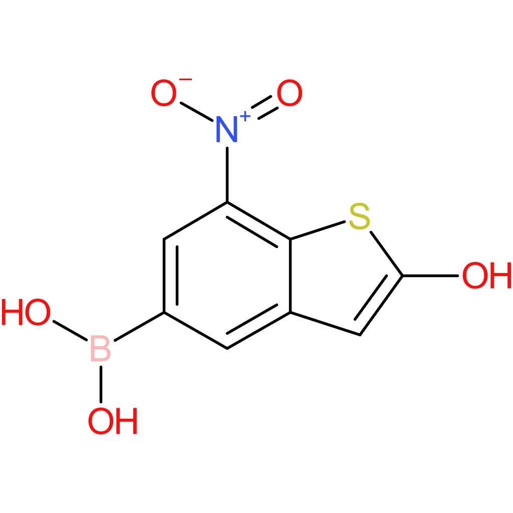 2-hydroxy-7-nitrobenzothiophene-5-boronic acid