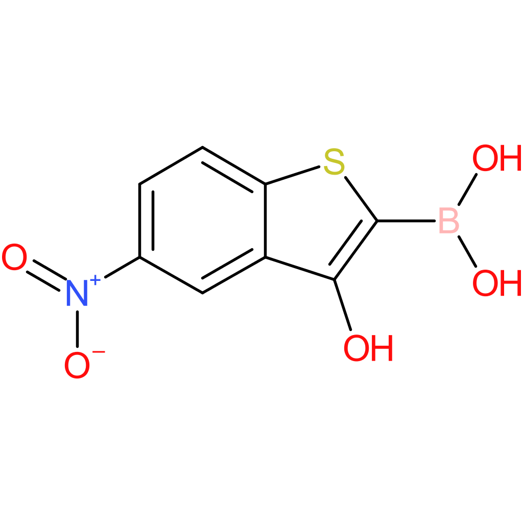 3-hydroxy-5-nitrobenzothiophene-2-boronic acid
