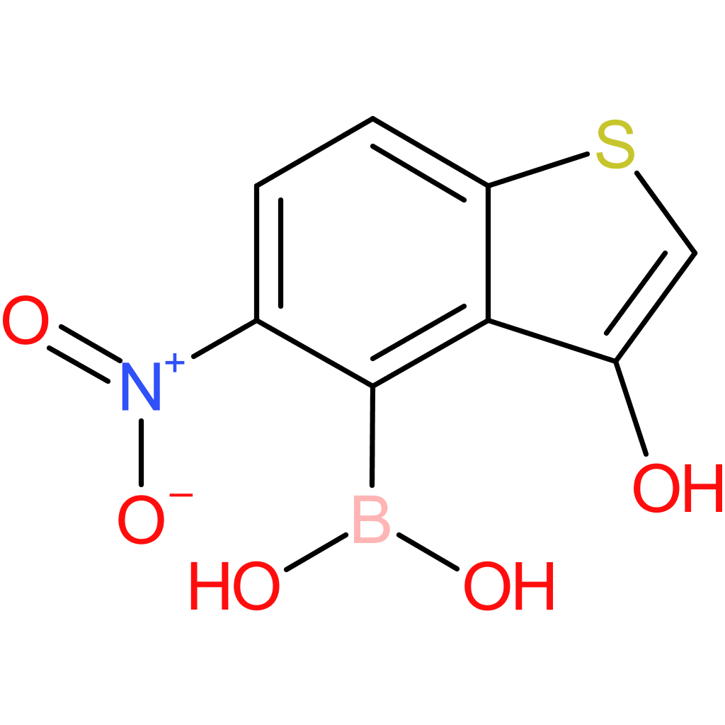 3-hydroxy-5-nitrobenzothiophene-4-boronic acid