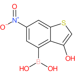3-hydroxy-6-nitrobenzothiophene-4-boronic acid
