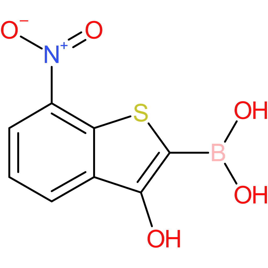 3-hydroxy-7-nitrobenzothiophene-2-boronic acid