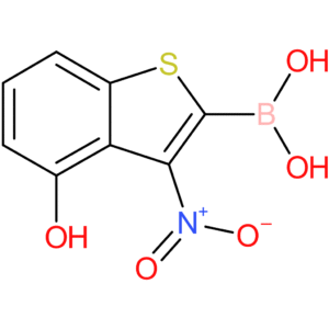 4-hydroxy-3-nitrobenzothiophene-2-boronic acid