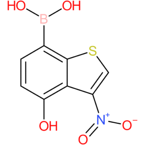 4-hydroxy-3-nitrobenzothiophene-7-boronic acid