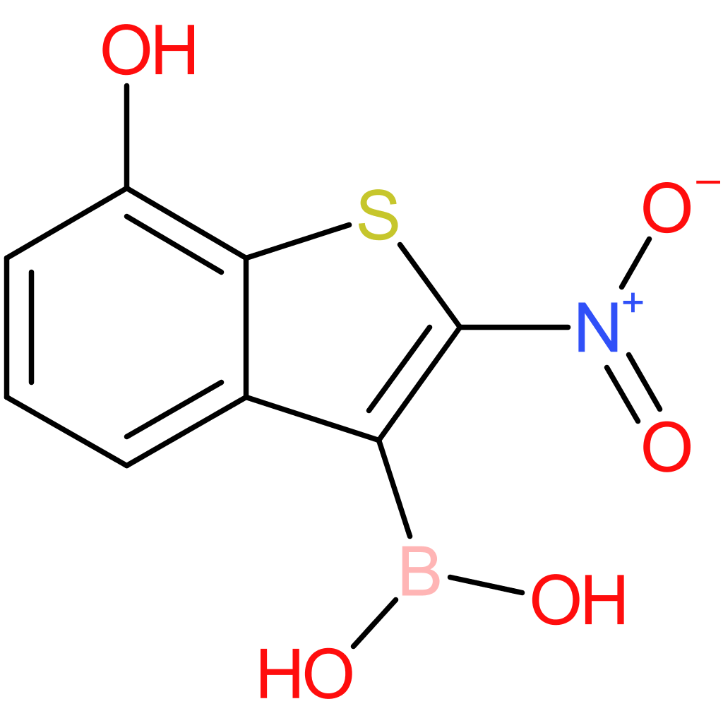 7-hydroxy-2-nitrobenzothiophene-3-boronic acid