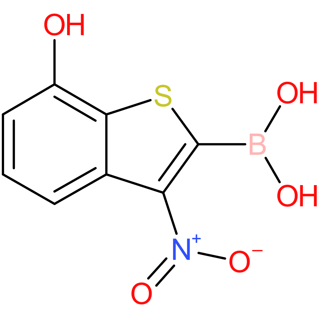 7-hydroxy-3-nitrobenzothiophene-2-boronic acid