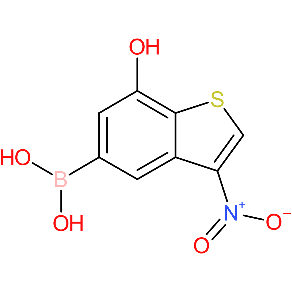 7-hydroxy-3-nitrobenzothiophene-5-boronic acid
