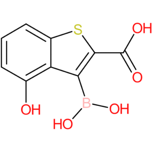 2-carboxy-4-hydroxybenzothiophene-3-boronic acid