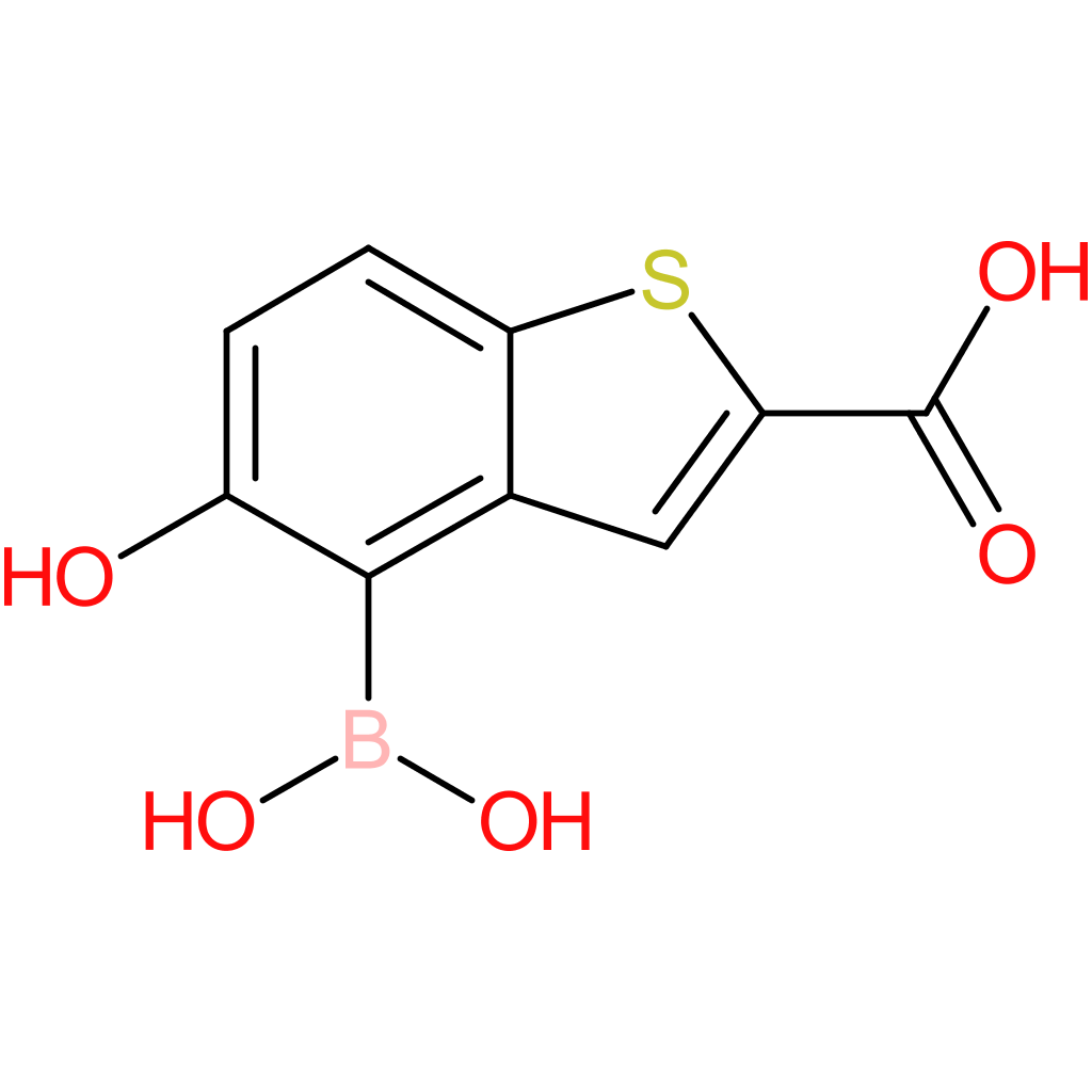 2-carboxy-5-hydroxybenzothiophene-4-boronic acid