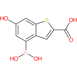 2-carboxy-6-hydroxybenzothiophene-4-boronic acid