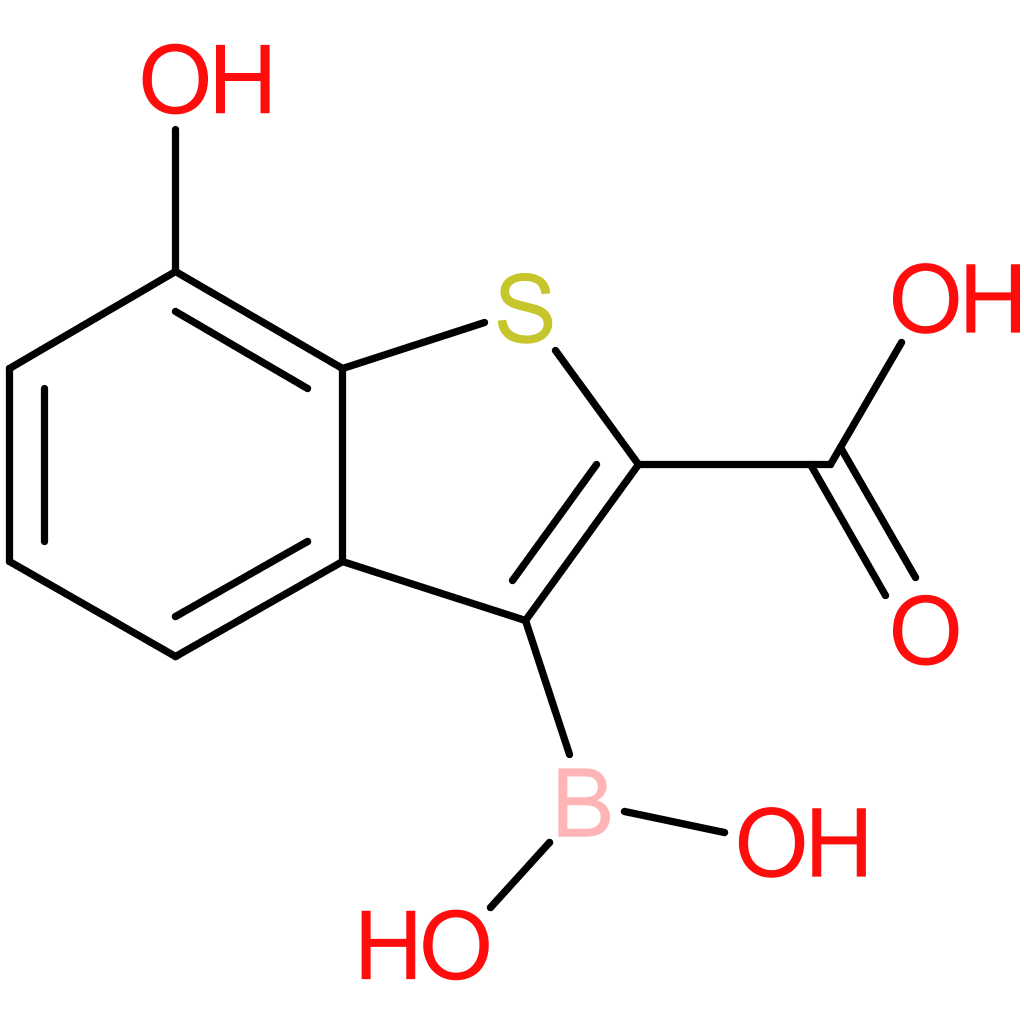 2-carboxy-7-hydroxybenzothiophene-3-boronic acid