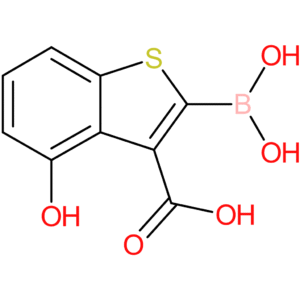 3-carboxy-4-hydroxybenzothiophene-2-boronic acid