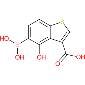 3-carboxy-4-hydroxybenzothiophene-5-boronic acid