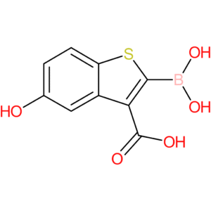 3-carboxy-5-hydroxybenzothiophene-2-boronic acid
