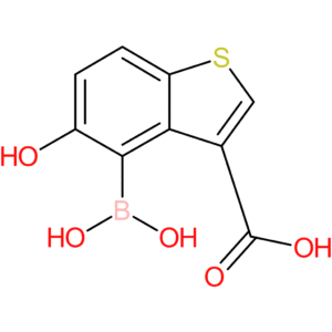 3-carboxy-5-hydroxybenzothiophene-4-boronic acid