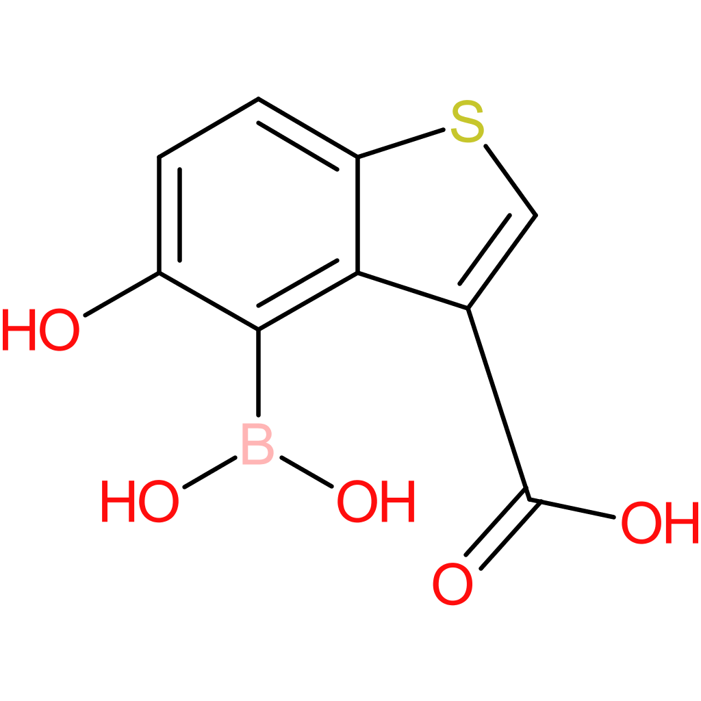 3-carboxy-5-hydroxybenzothiophene-4-boronic acid