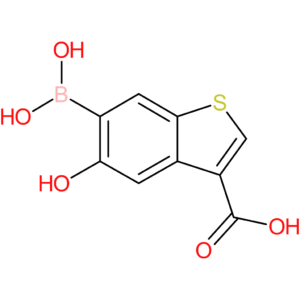 3-carboxy-5-hydroxybenzothiophene-6-boronic acid