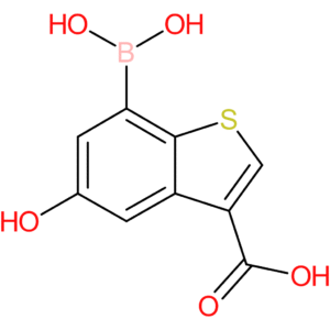 3-carboxy-5-hydroxybenzothiophene-7-boronic acid