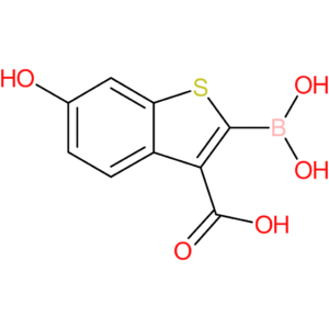 3-carboxy-6-hydroxybenzothiophene-2-boronic acid