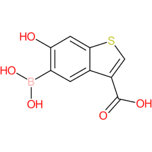 3-carboxy-6-hydroxybenzothiophene-5-boronic acid