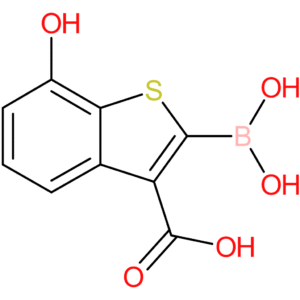 3-carboxy-7-hydroxybenzothiophene-2-boronic acid
