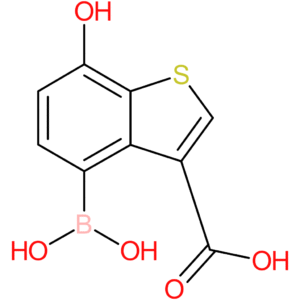 3-carboxy-7-hydroxybenzothiophene-4-boronic acid