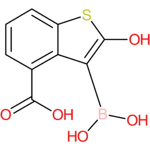 4-carboxy-2-hydroxybenzothiophene-3-boronic acid