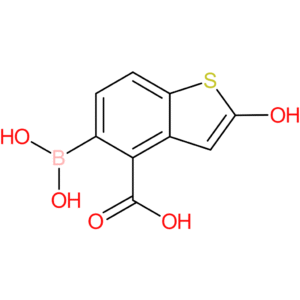4-carboxy-2-hydroxybenzothiophene-5-boronic acid