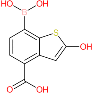 4-carboxy-2-hydroxybenzothiophene-7-boronic acid
