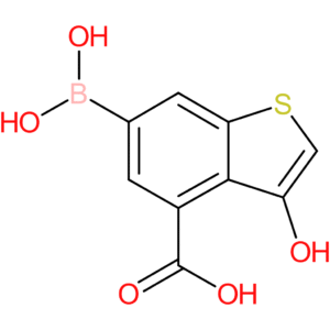 4-carboxy-3-hydroxybenzothiophene-6-boronic acid