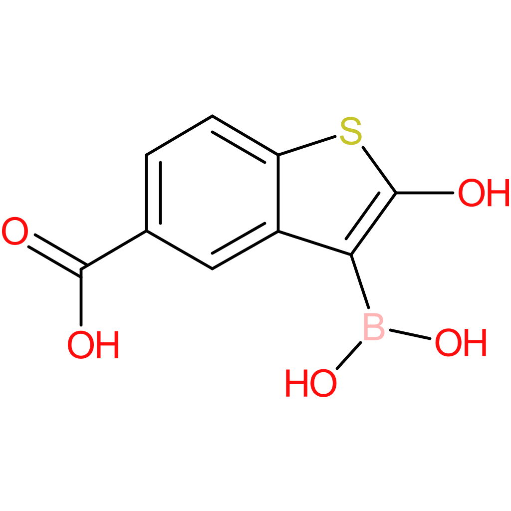 5-carboxy-2-hydroxybenzothiophene-3-boronic acid