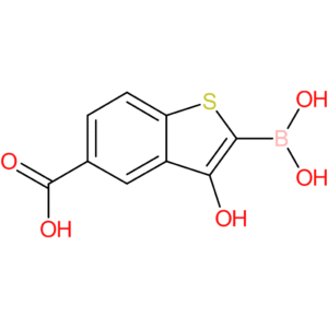 5-carboxy-3-hydroxybenzothiophene-2-boronic acid