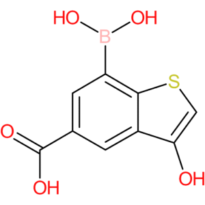 5-carboxy-3-hydroxybenzothiophene-7-boronic acid
