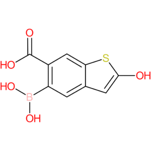 6-carboxy-2-hydroxybenzothiophene-5-boronic acid