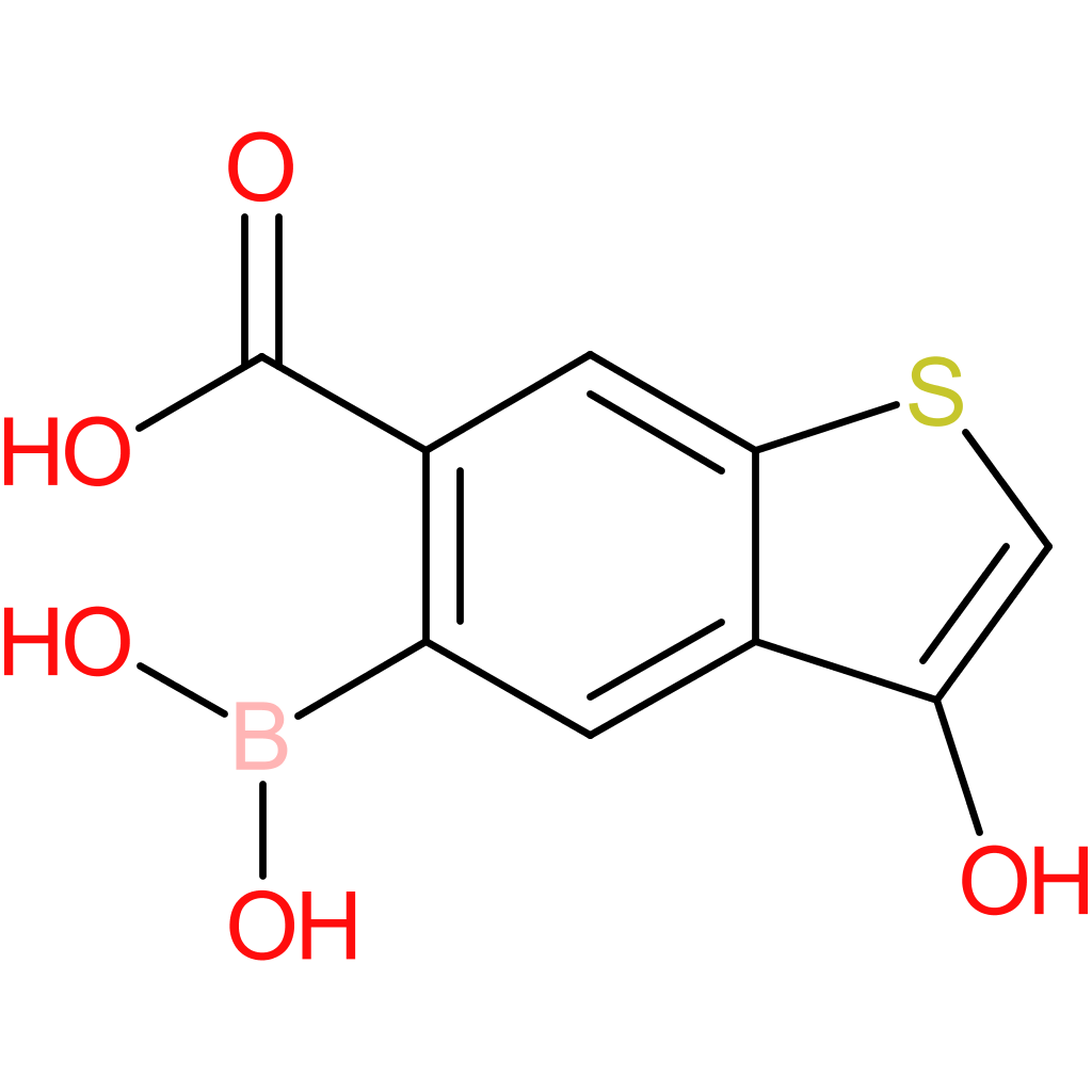 6-carboxy-3-hydroxybenzothiophene-5-boronic acid