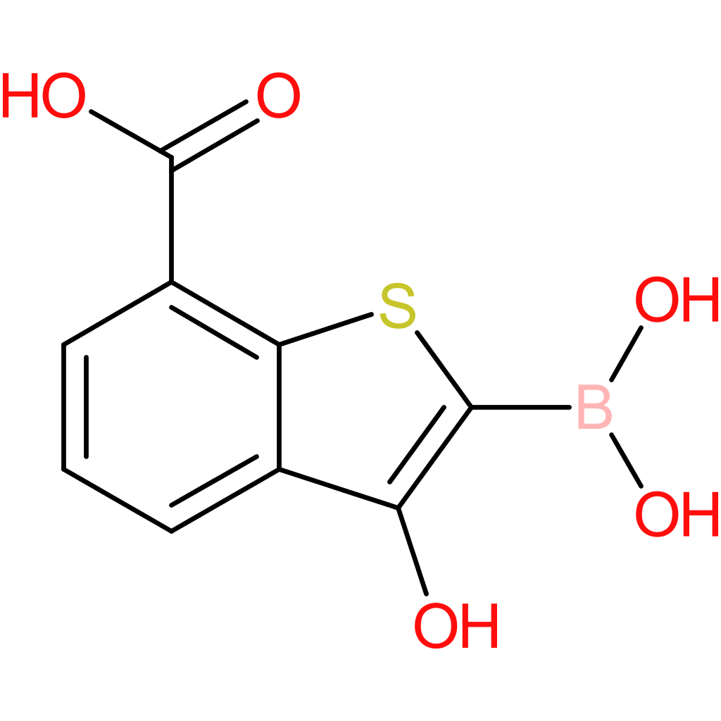 7-carboxy-3-hydroxybenzothiophene-2-boronic acid