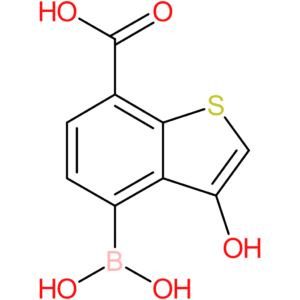 7-carboxy-3-hydroxybenzothiophene-4-boronic acid