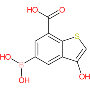 7-carboxy-3-hydroxybenzothiophene-5-boronic acid