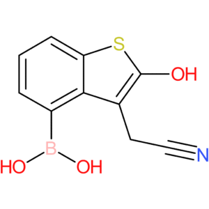 4-borono-2-hydroxybenzothiophene-3-acetonitrile