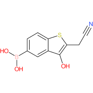 5-borono-3-hydroxybenzothiophene-2-acetonitrile