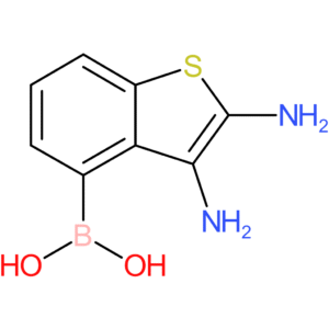 2,3-diaminobenzothiophene-4-boronic acid