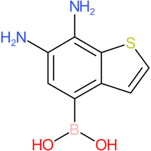 (6,7-diamino-1-benzothiophen-4-yl)boronic acid