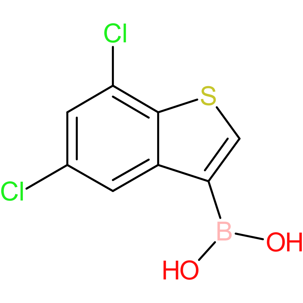 (5,7-dichloro-1-benzothiophen-3-yl)boronic acid