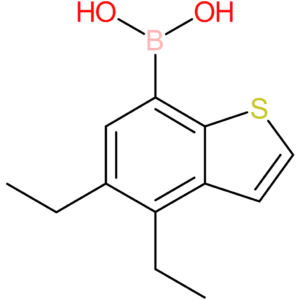 4,5-diethylbenzothiophene-7-boronic acid